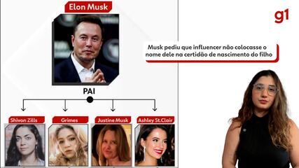 Musk pediu que influencer não colocasse o nome dele na certidão de nascimento do filho