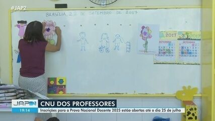 Inscrições para a Prova Nacional Docente seguem abertas até 25 de julho