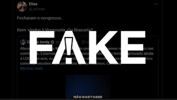j1 É #FAKE que veto de Hugo Motta a reuniões na Câmara signifique fechamento do Congresso
