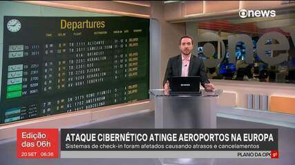 j1.com Ataque cibernético afeta operações em aeroportos europeus