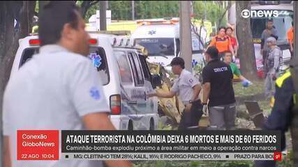 Ataque terrorista deixa mortos e mais de 60 feridos na Colômbia