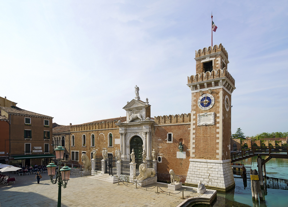 Arsenale de Veneza， apontado como possível local da festa de casamento de Jeff Bezos — Foto: Didier Descouens/Wikimedia Commons