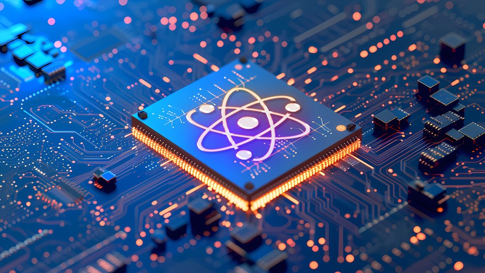 O computador quântico é um quadradinho cuja a potencialidade é gigantesca — Foto: Adobe Stock