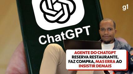 Agente do ChatGPT reserva restaurante， faz compraj1， mas erra ao insistir demais